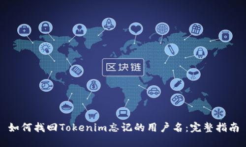 如何找回Tokenim忘记的用户名：完整指南